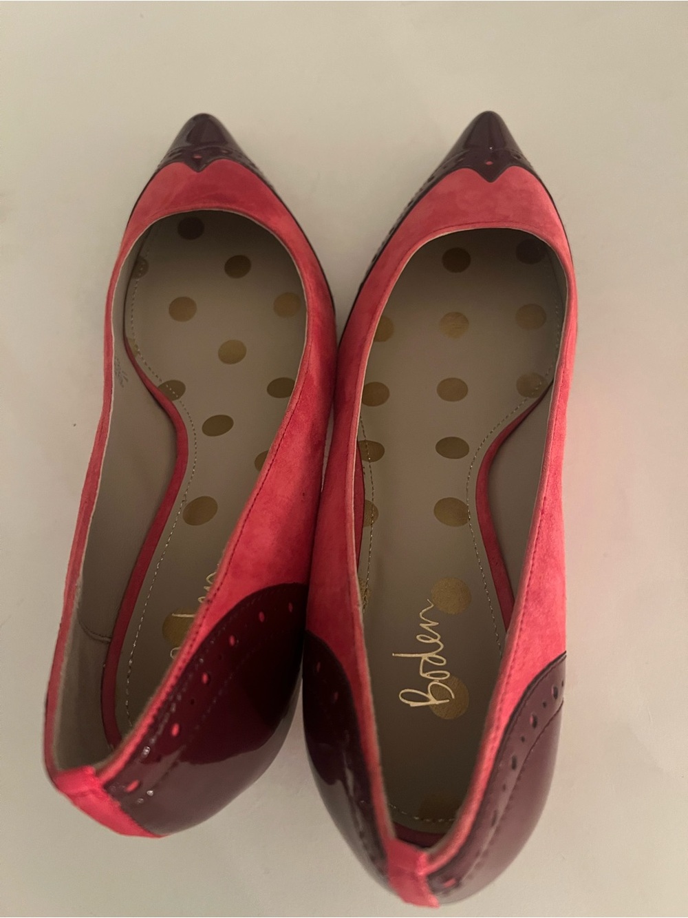 Boden Rosamund Size 9.5 Two-Tone Heels - Picture 2 of 9